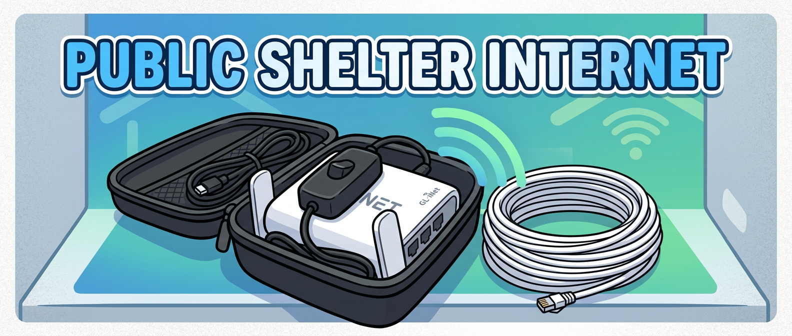 Bringing Internet to Bomb Shelters: A DIY Portable Connectivity Kit
