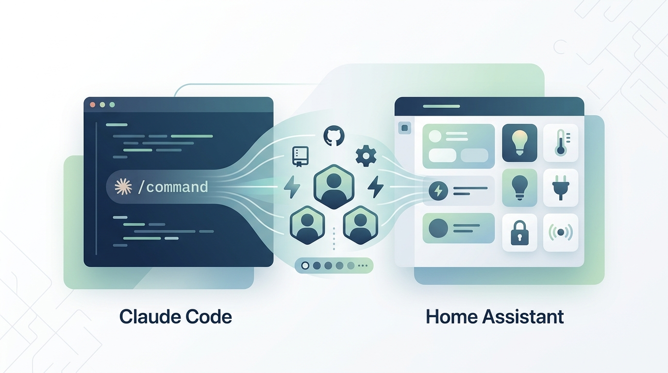 Managing Home Assistant with Claude Code slash commands