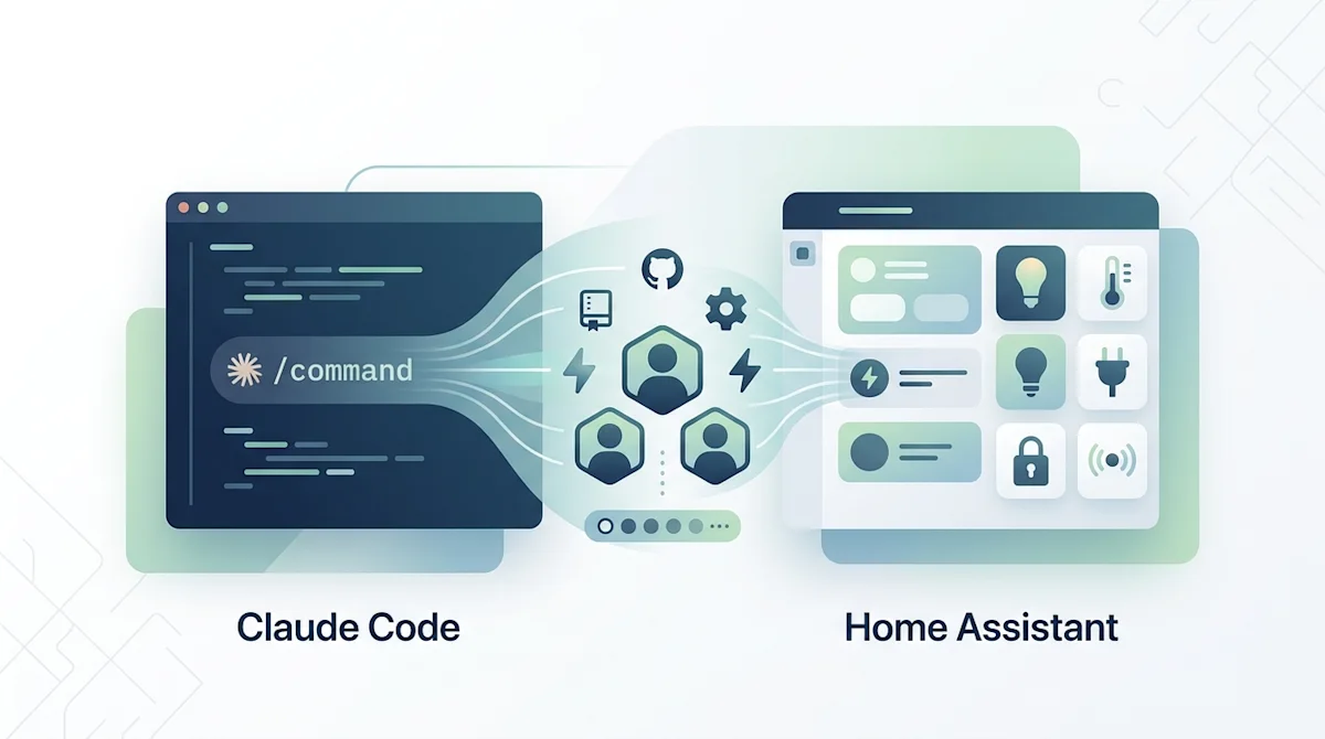 Managing Home Assistant with Claude Code slash commands