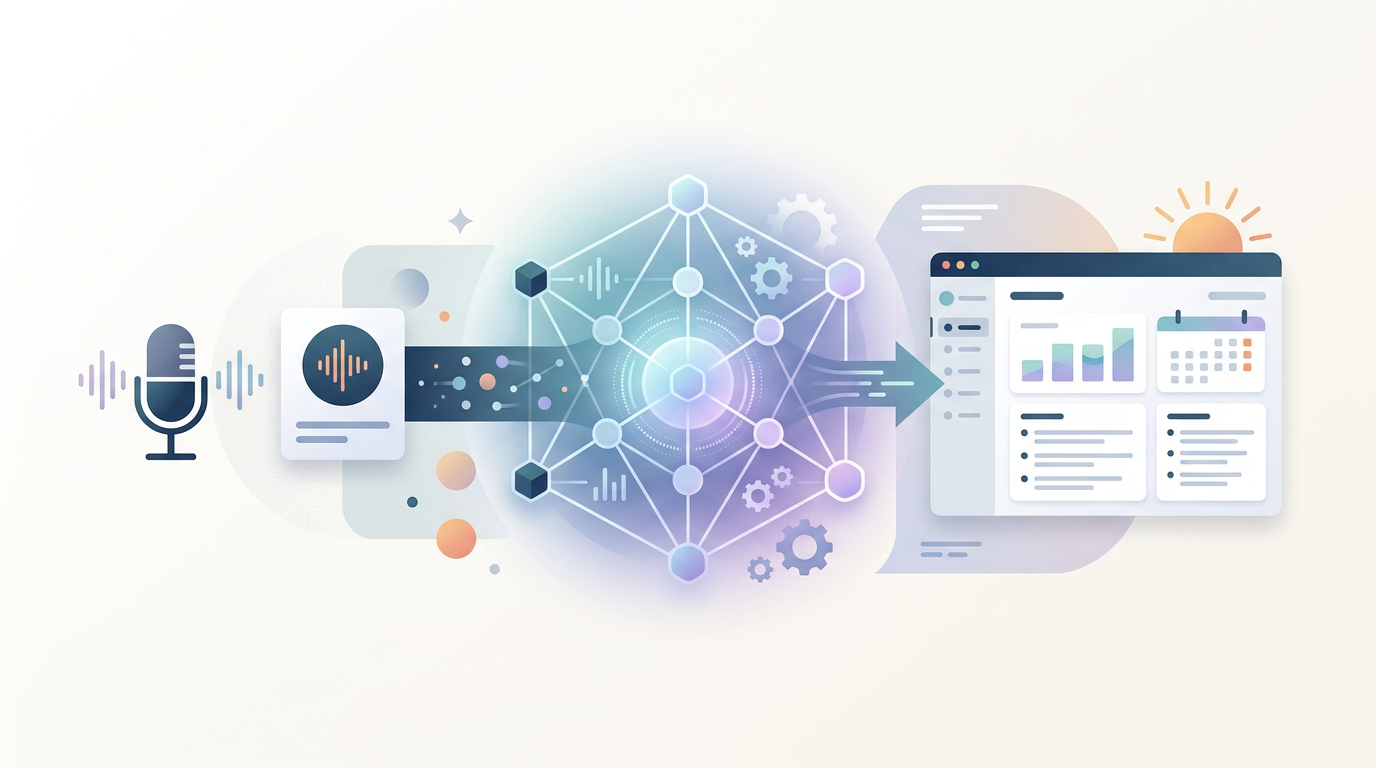End of day worklog: voice-driven daily retrospectives with AI