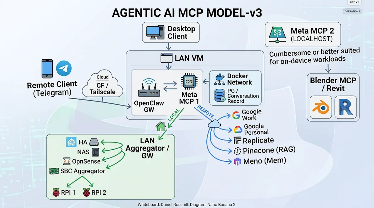 Open Claw Stack v3: A Multi-Layer MCP Aggregation Topology