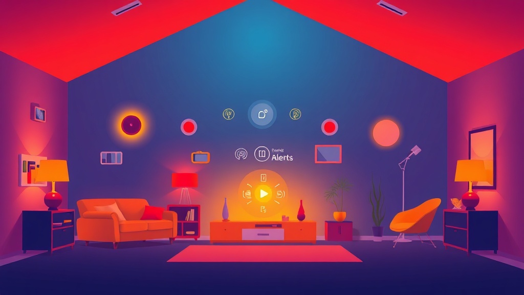 Multi-Sensory Red Alert Automations for Home Assistant