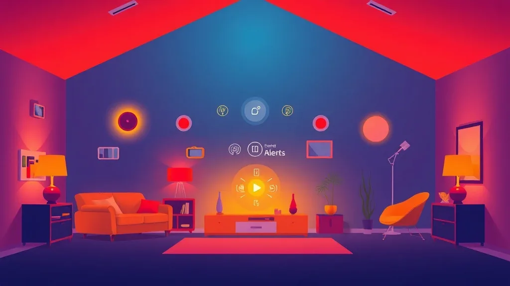 Multi-Sensory Red Alert Automations for Home Assistant