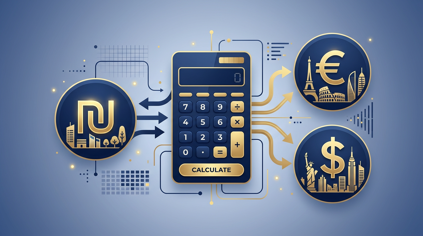 Israel to World Salary Converter