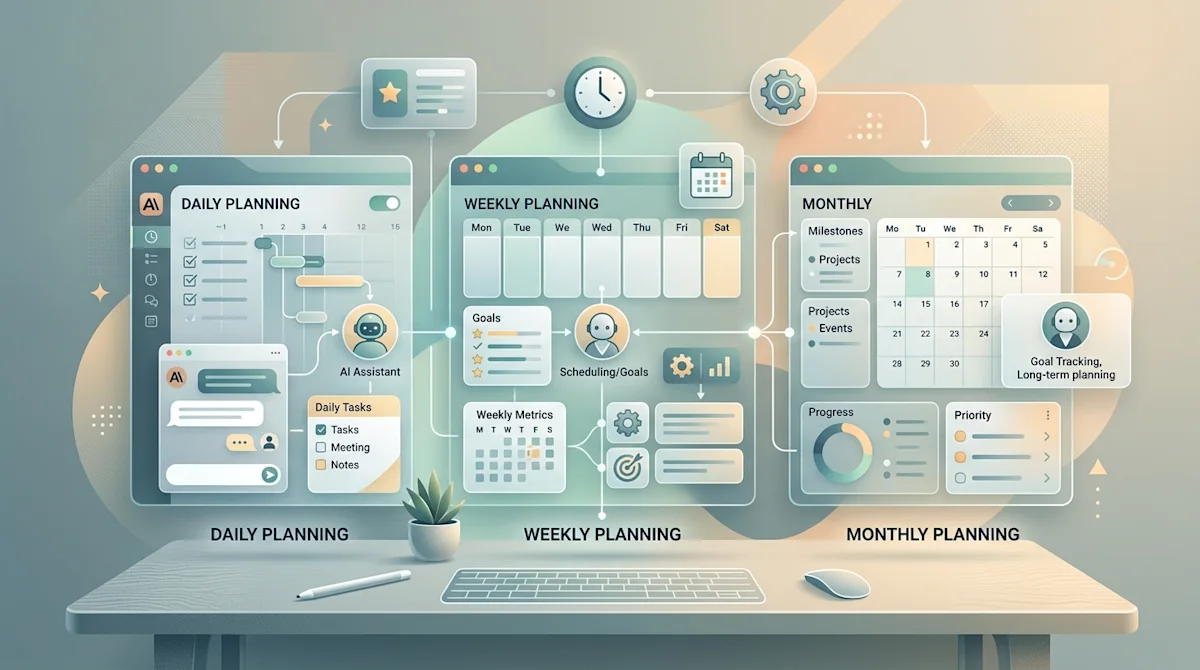 A Claude Code diary and planner workspace for daily, weekly, and monthly planning