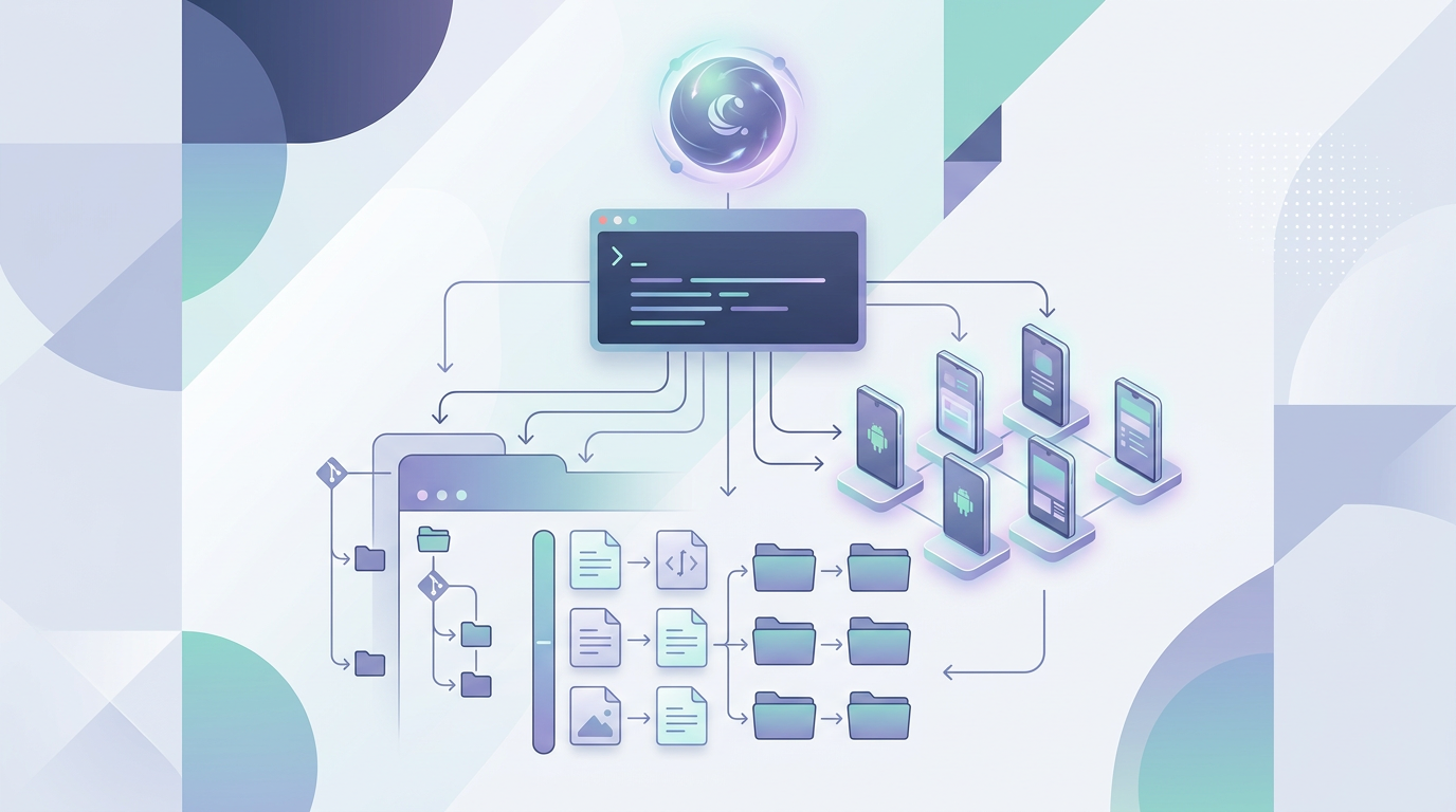 Claude Code as an Android device manager: the ADB workspace template