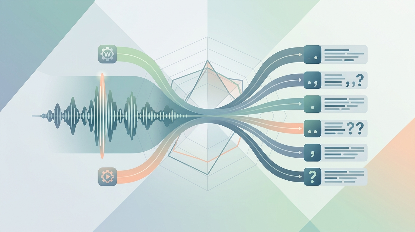 Benchmarking speech-to-text on long-form audio