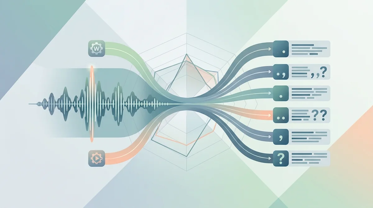 Benchmarking speech-to-text on long-form audio