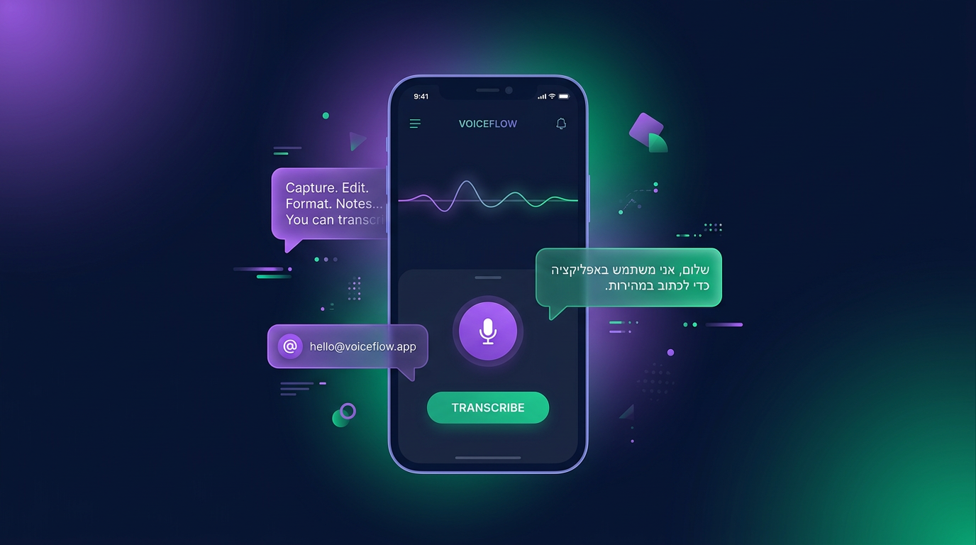 Voxcast: a small voice-to-text app for when "send the email already" is the bottleneck