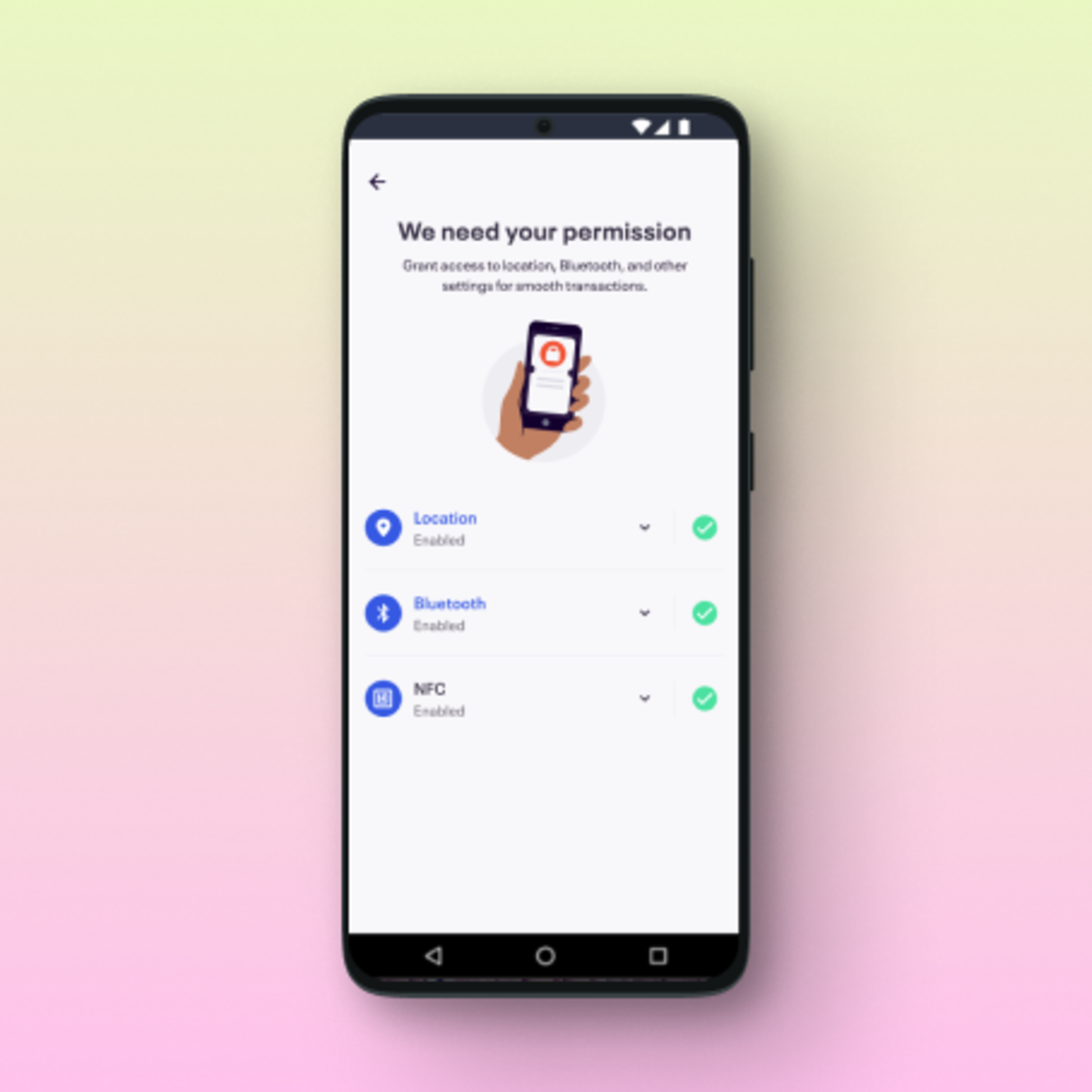 Efficient setup Efficient setup