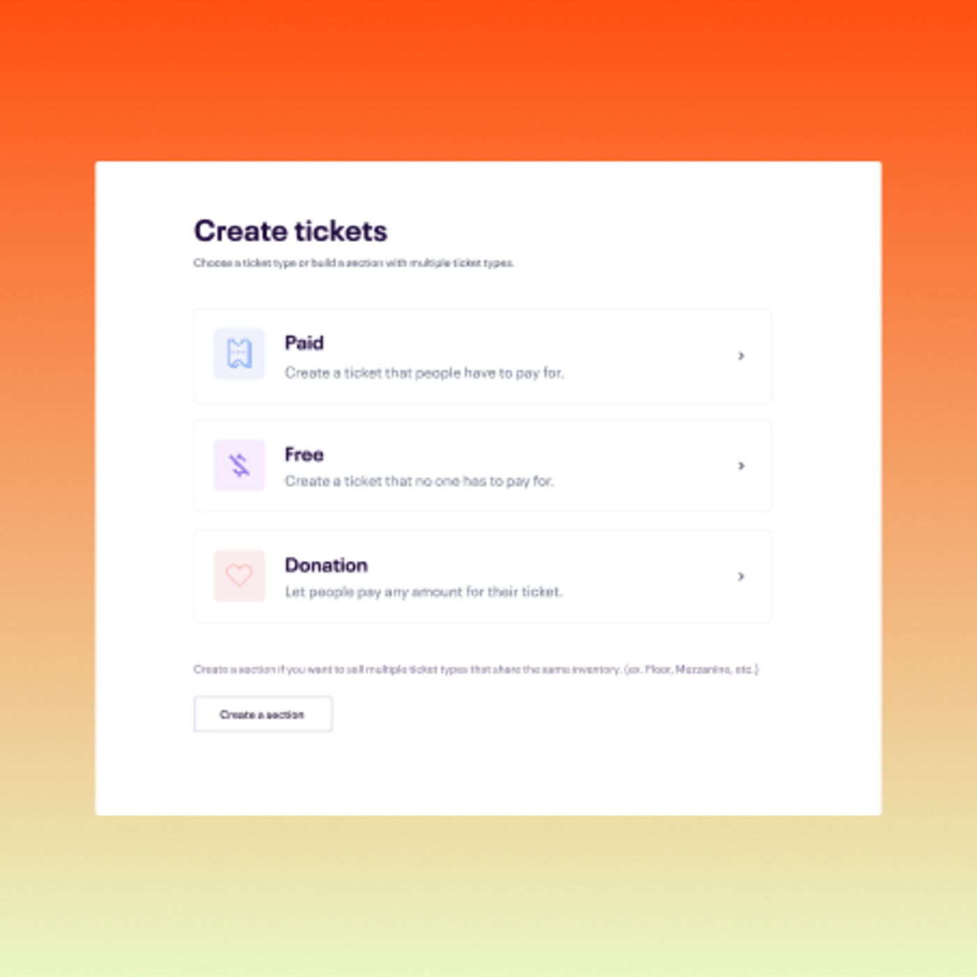 Add tickets Add tickets