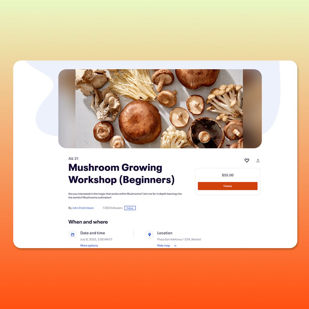 How to create a professional event listing How to create a professional event listing