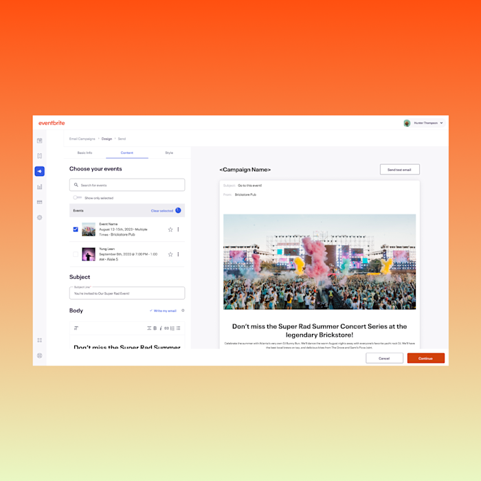 The Best Email Marketing Platform for Events - Try It Today! | Eventbrite