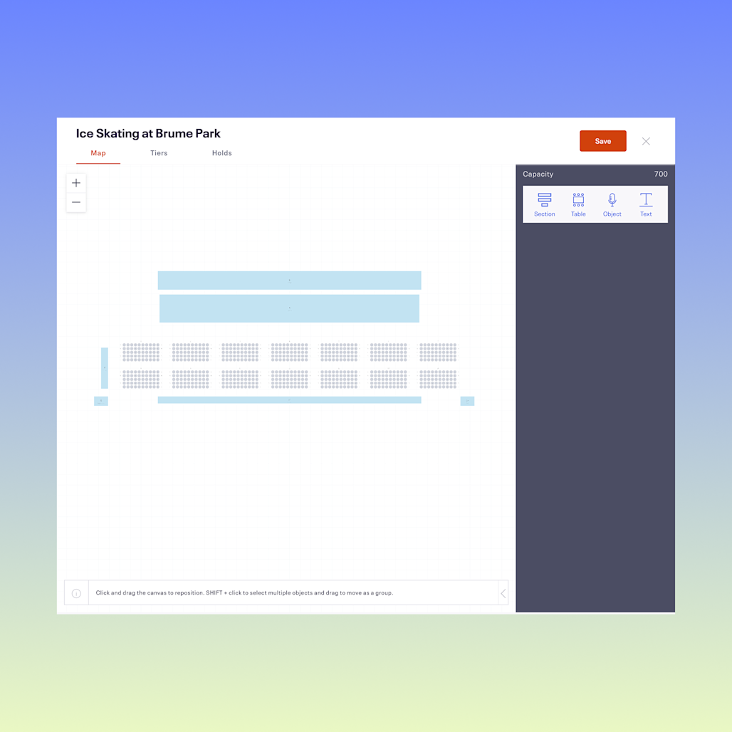 Reimaging the reserved seating experience Reimaging the reserved seating experience