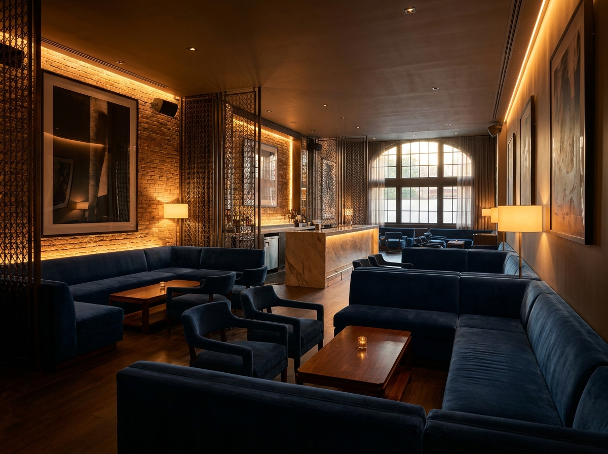 An exclusive VIP section in a nightclub, representing premium ticketing options.