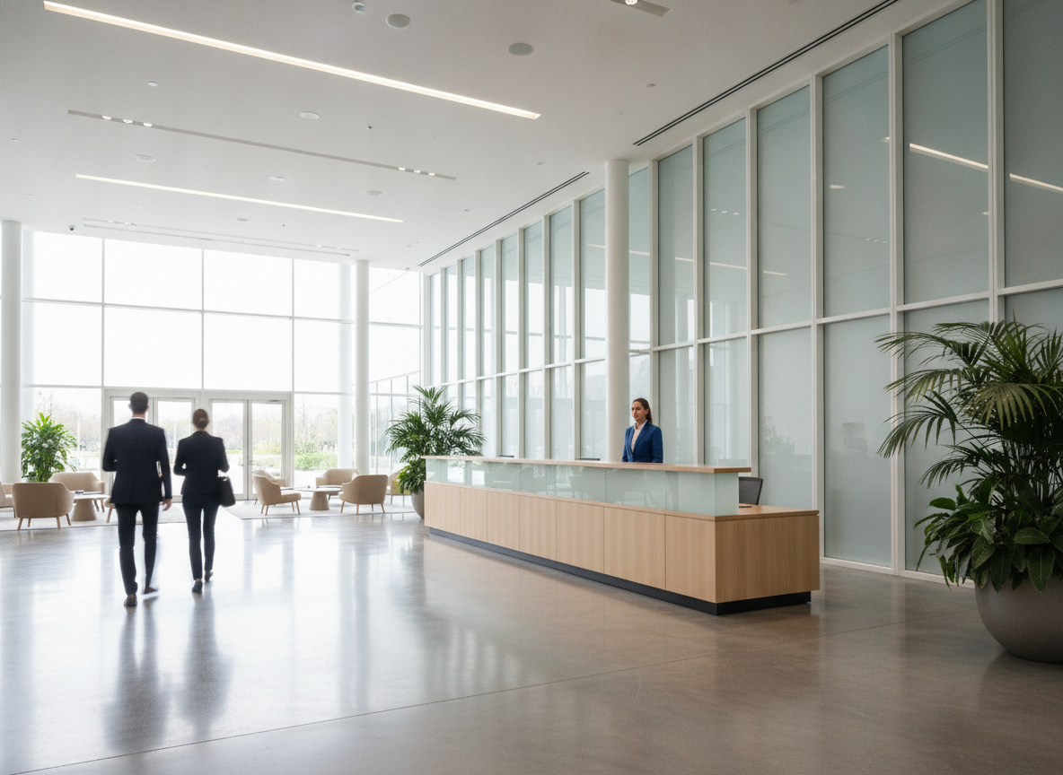 An organized event entrance, showing the power of centralized sales data for smooth operations.