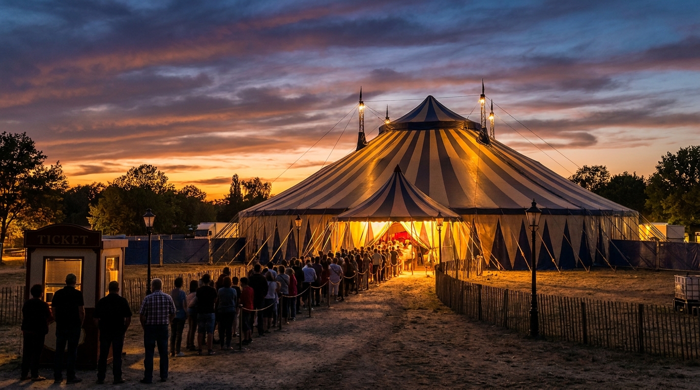 <p>How to Organize & Sell Tickets for a Circus or Aerial Show</p>