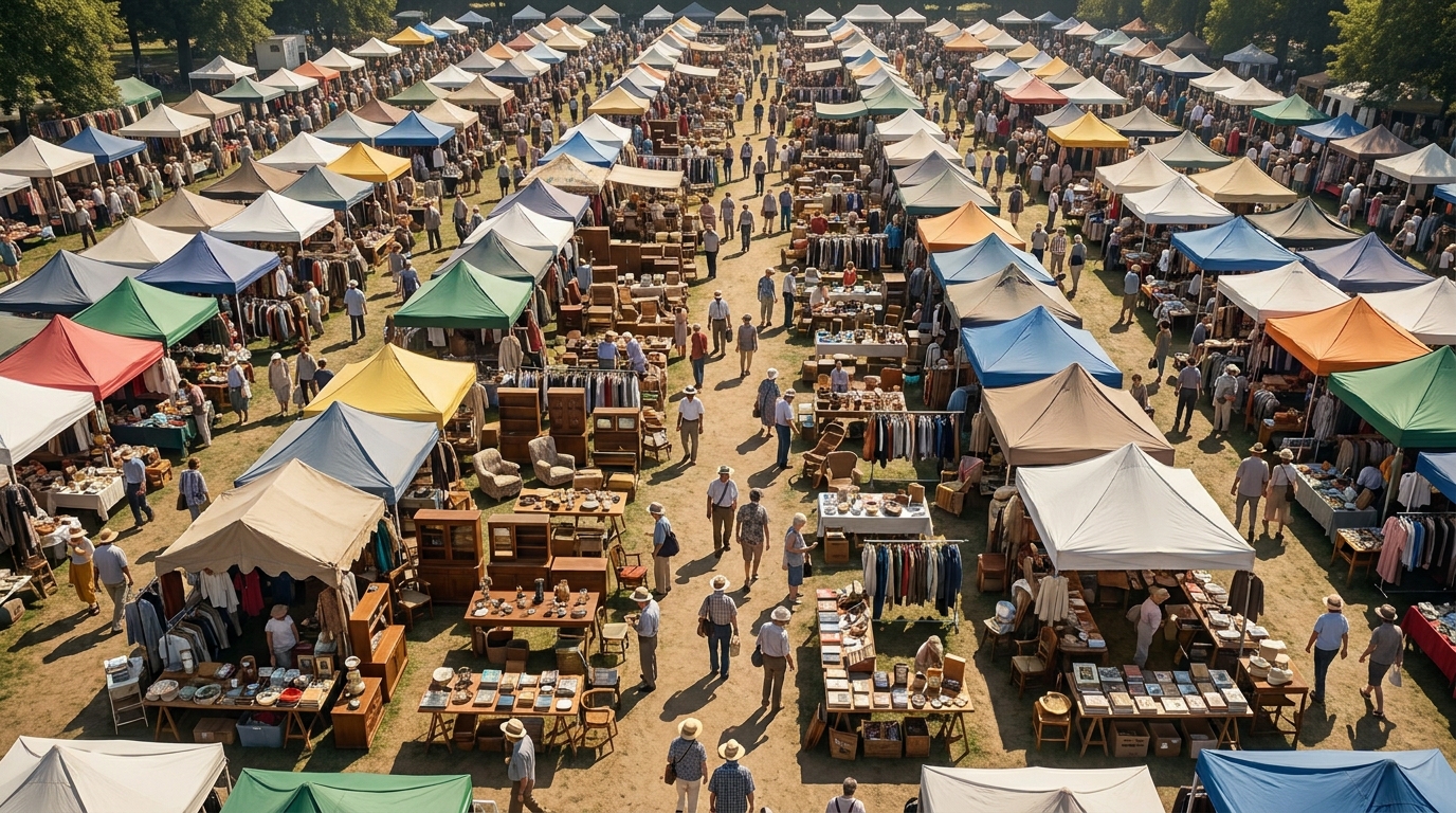 <p>How to Organize & Sell Tickets for a Flea Market or Car Boot Sale</p>
