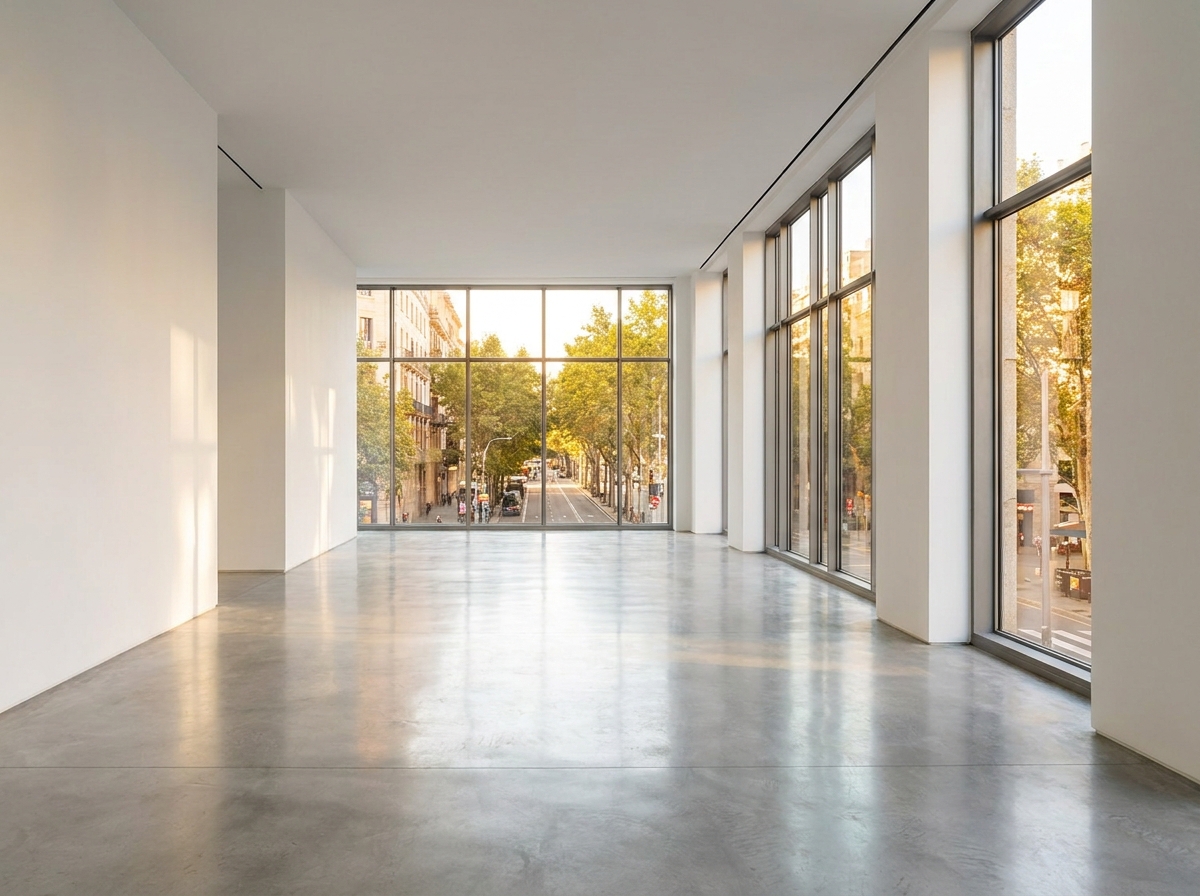 An art gallery in a Jacksonville neighborhood set up for a ticketed event.