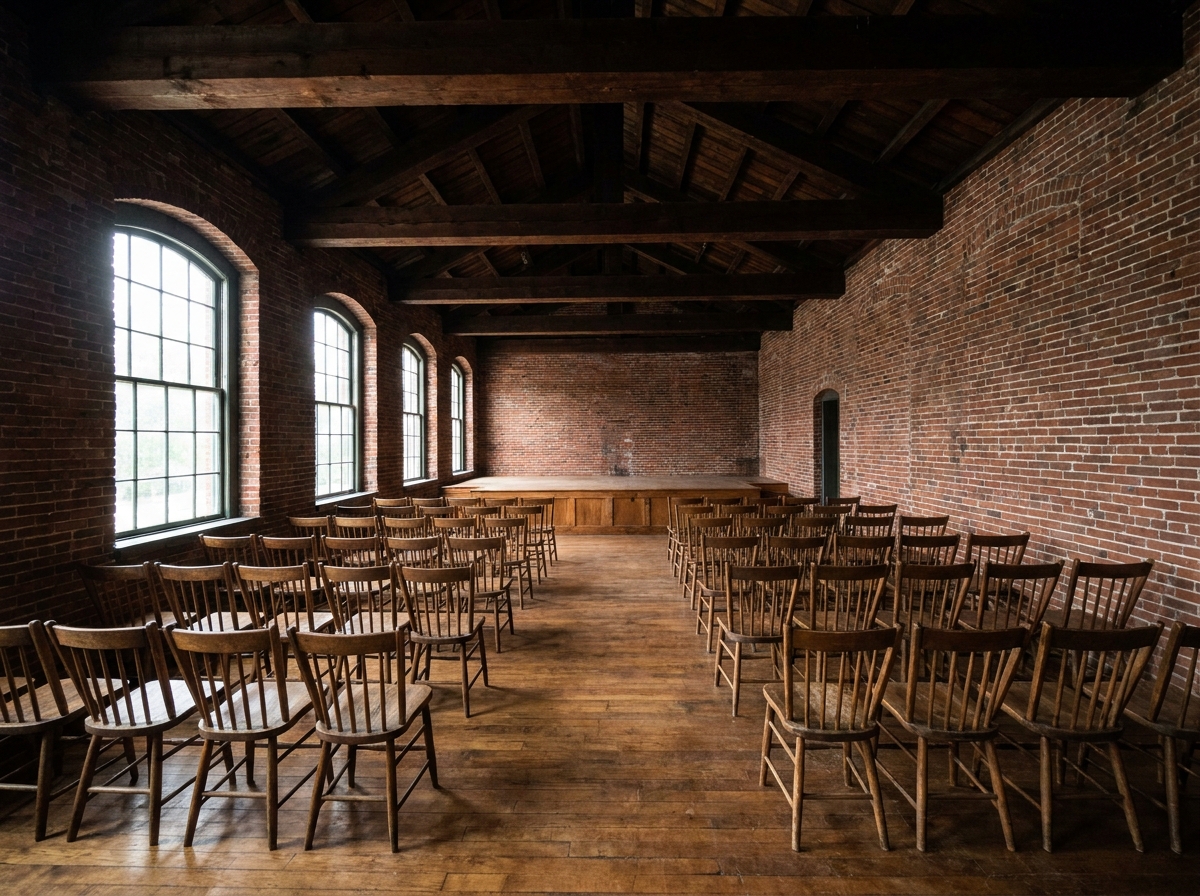An intimate venue in Providence suitable for a comedy show.