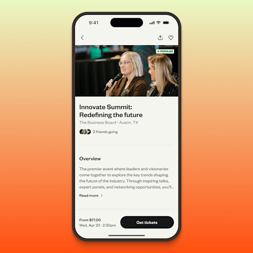 Corporate events for free 