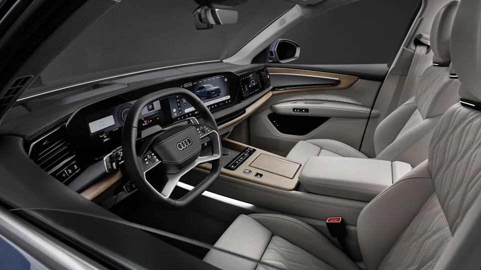 Audi Q7 (3rd gen, MY2027) interior dashboard. Source: Audi MediaCenter A262977.