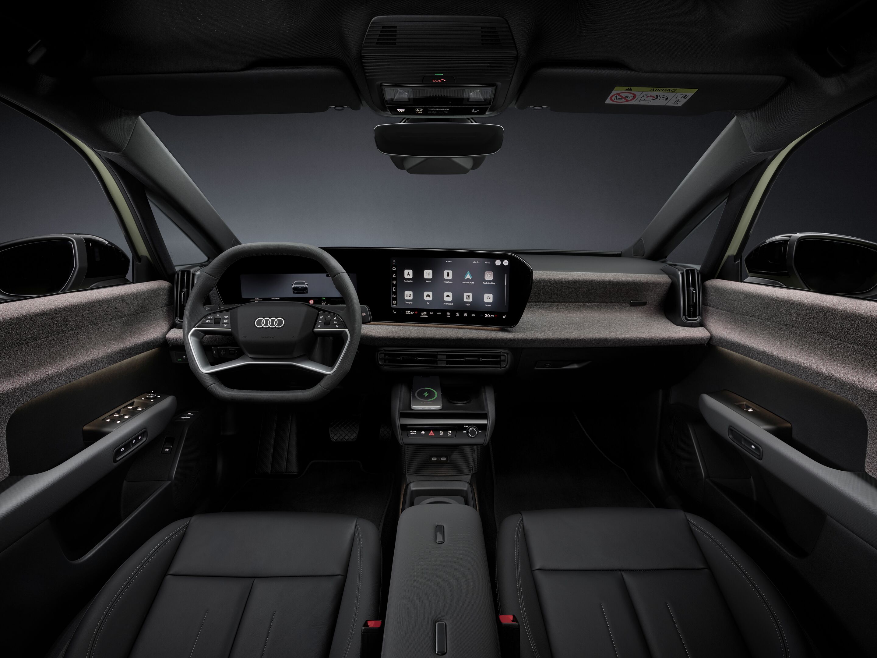 Audi A2 e-tron, interiör instrumentpanel