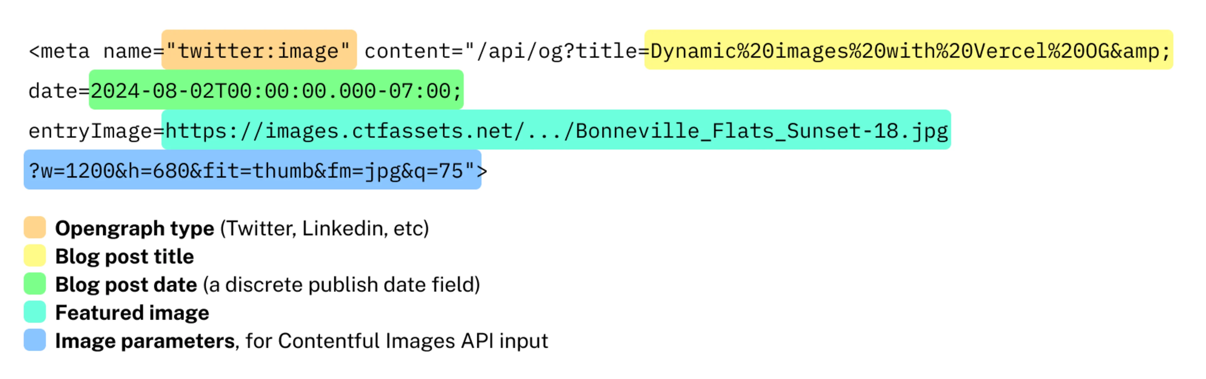 Post Image for Generated meta tag example with breakdown. I prefer a little more direct control vs. Next's opinionated approach.