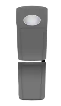 Image of Montuojamas prie sienos maudymosi kostiumėlių džiovintuvas su atskiru vandens surinkimo baku