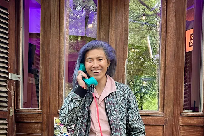 鹽埕區長 salt district mayor w/ Vicki Huang