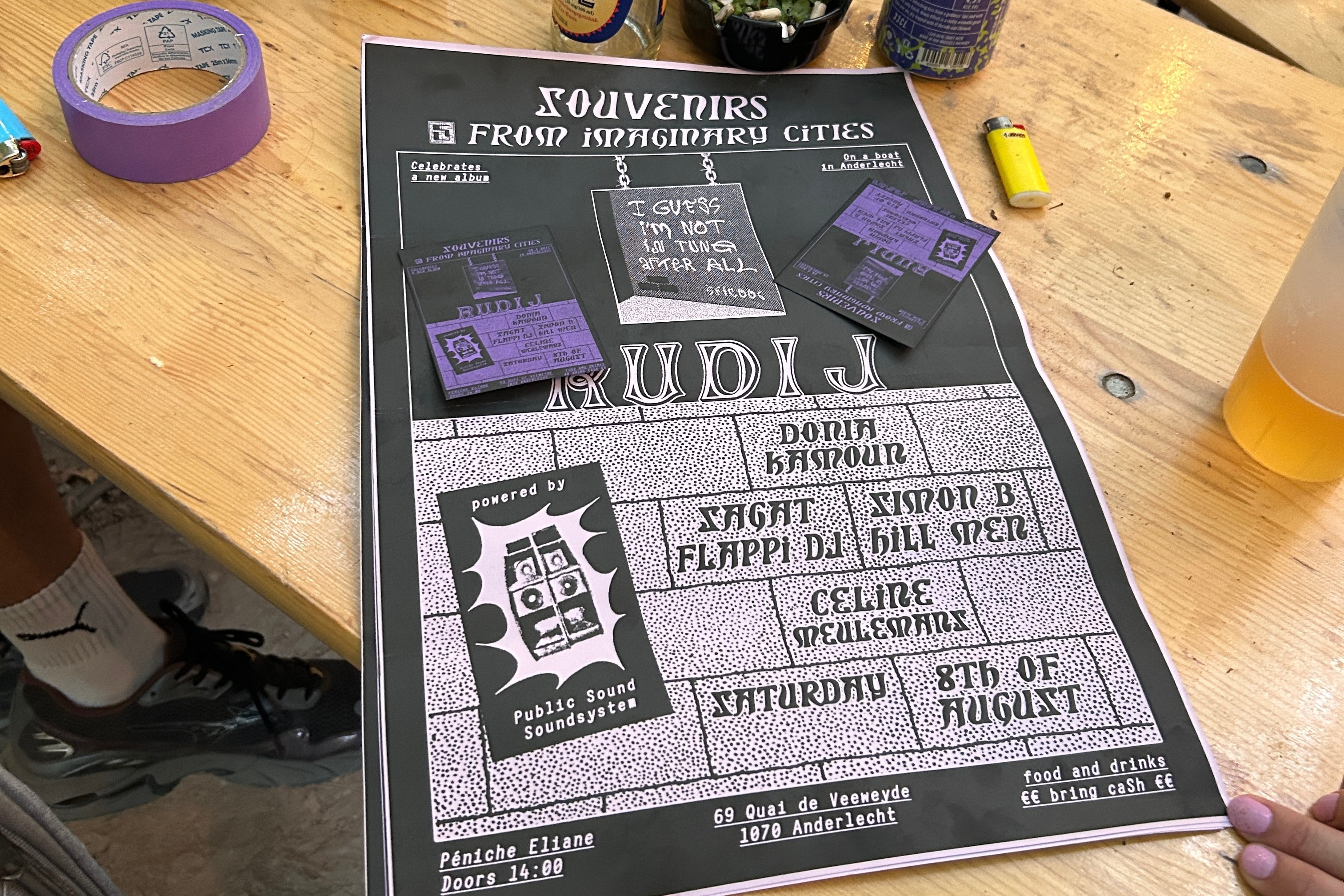 Souvenirs From Imaginary Cities w/ Rudi J : The boat party