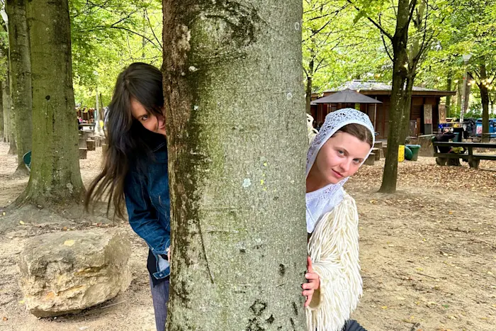 Poems from the woods w/ Marguerite & lilo