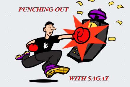 Punching Out with Sagat.