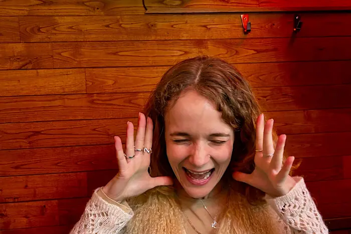 Dramatic but cute w/ Clara!