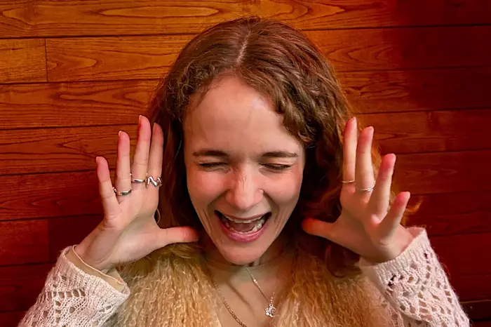 Dramatic but cute w/ Clara!