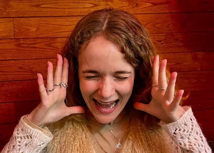 Dramatic but cute w/ Clara!