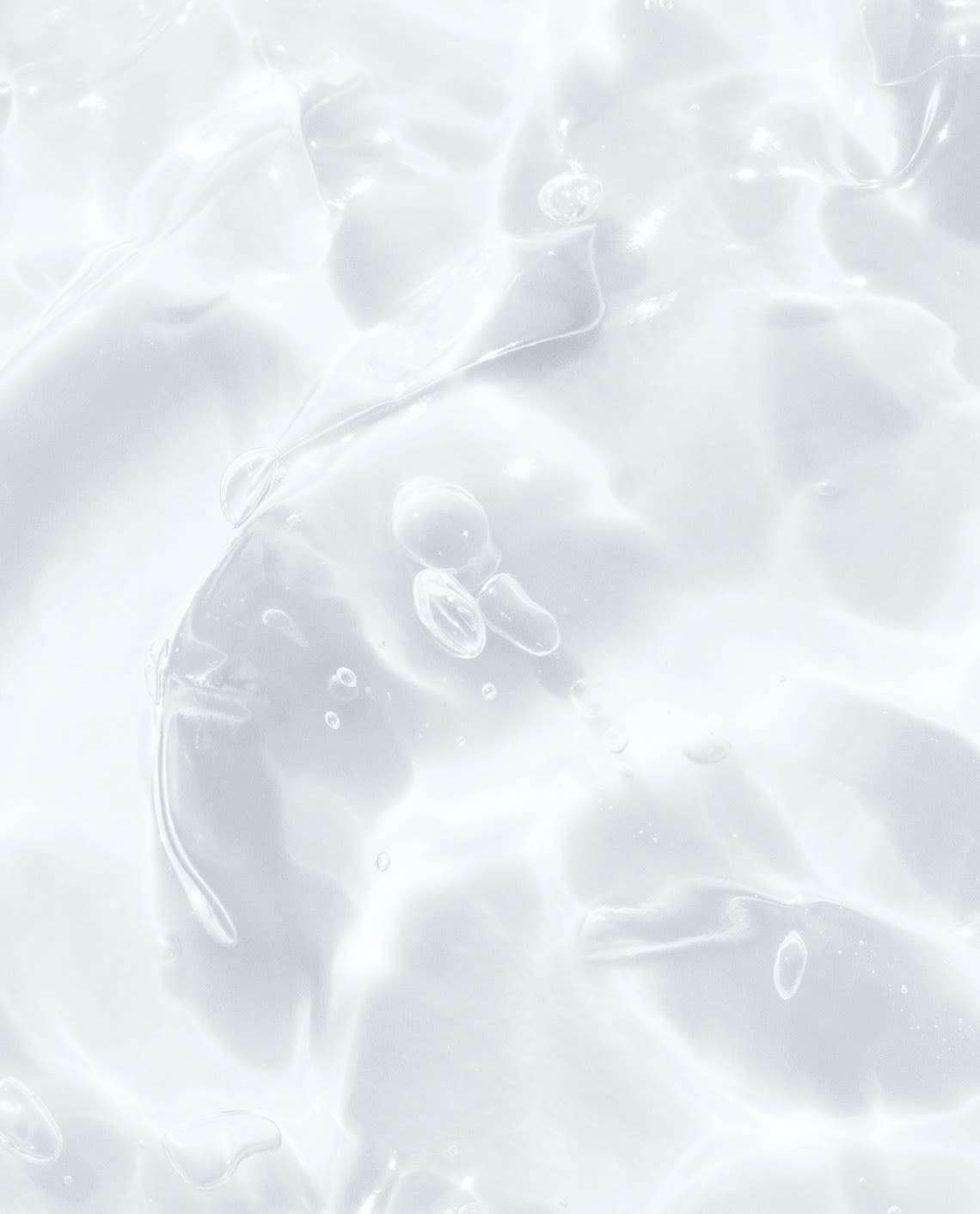Hyaluronic Acid clear gel texture