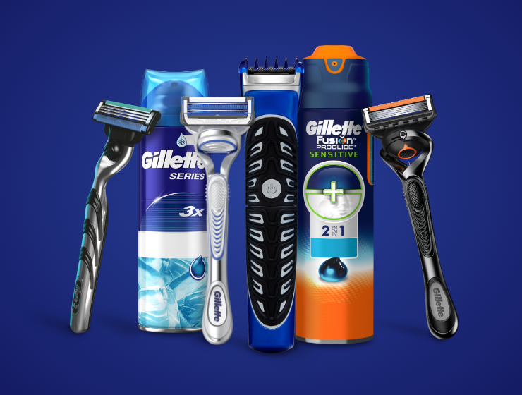Productos Gillette Oficial -Solo Para Hombre (P&G)