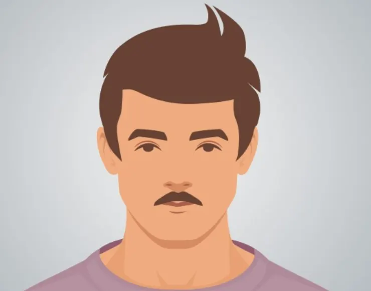 Cómo recortar el bigote con estilo: el bigote original