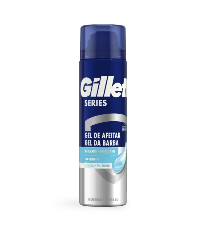 Gillette Series Gel De Afeitar Refrescante Para Maquinilla De Afeitar Para Hombre