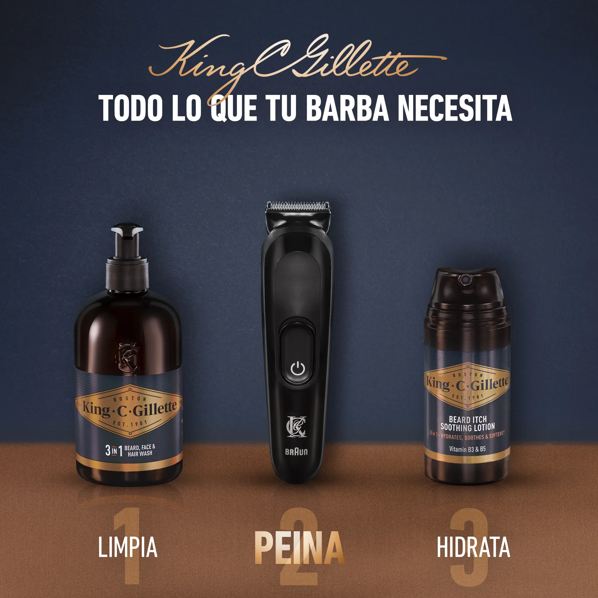Recortadora De Barba King C. Gillette