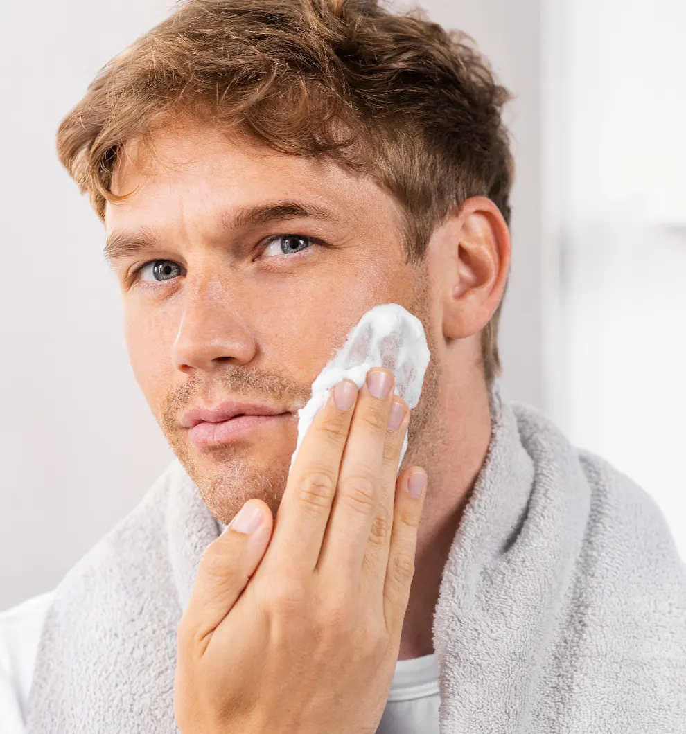 Crema de afeitar Gillette con deslizamiento cómodo