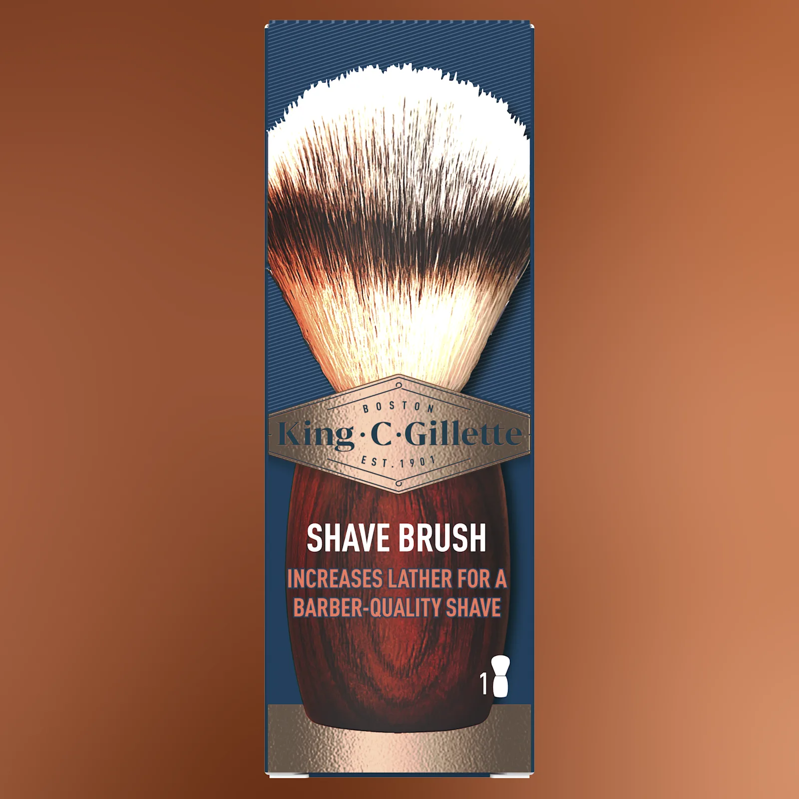 King C. Gillette Skäggborste