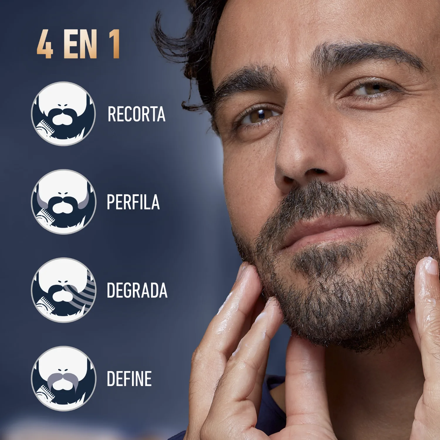 Recortadora de barba PRO para hombres King C. Gillette