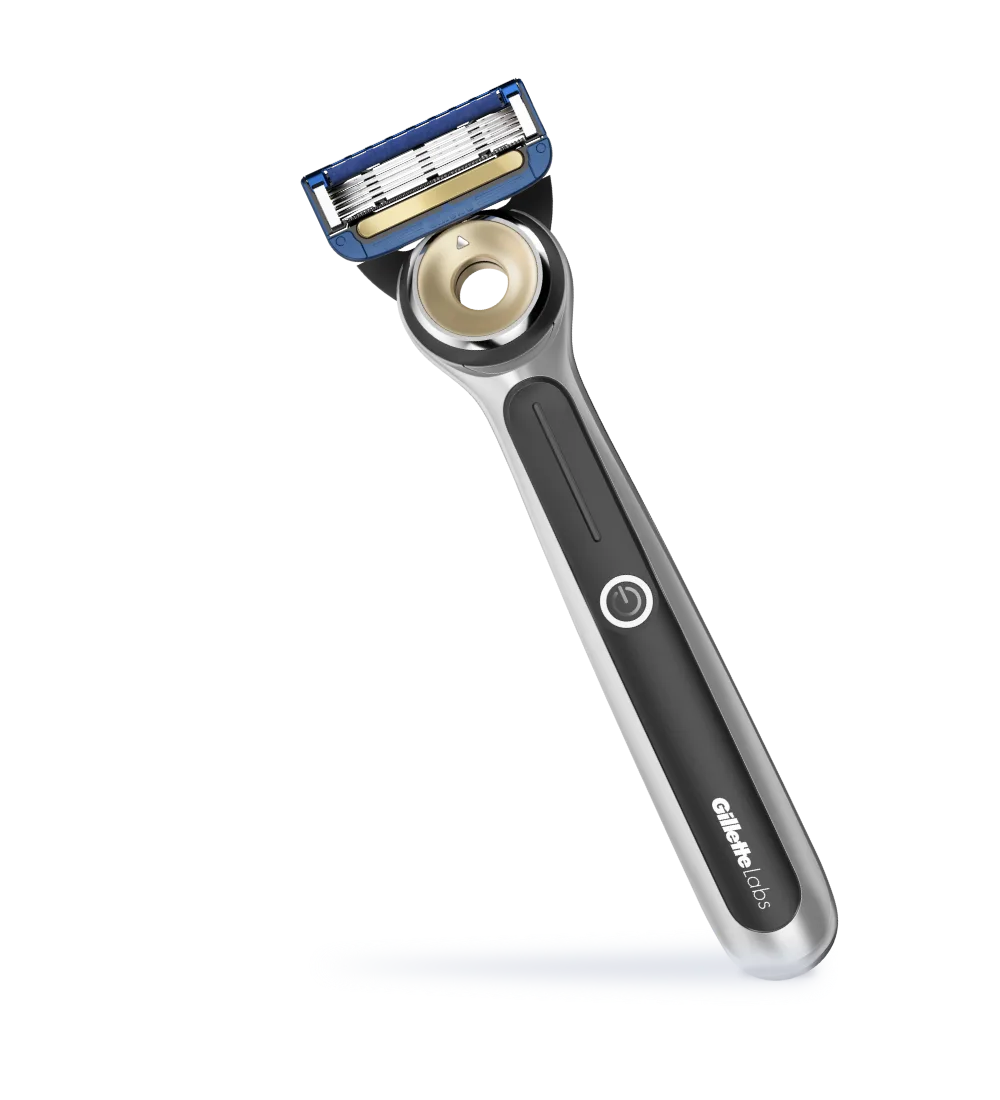 GilletteLabs - Kit básico de maquinilla de afeitar térmica para hombre