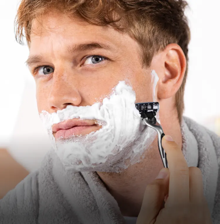 Mäns ansiktshår styling