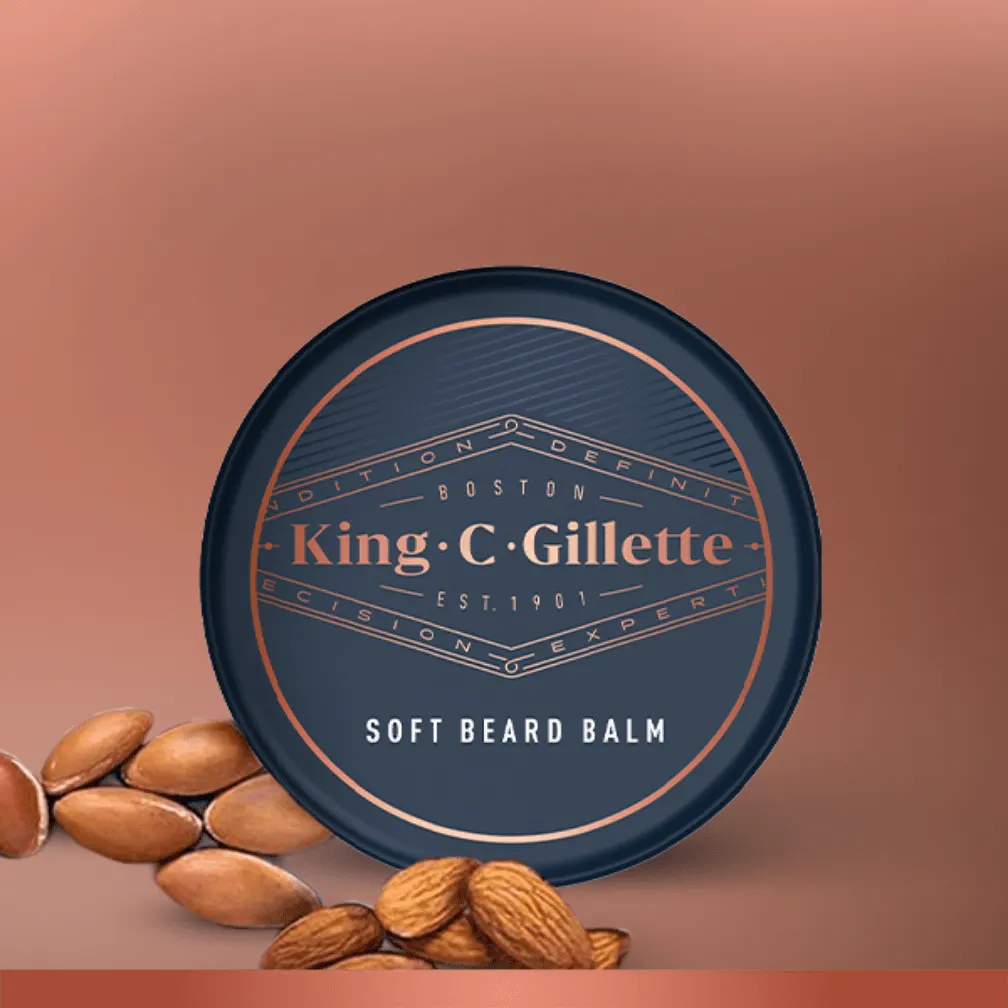 Bálsamo de barba King C. Gillette 