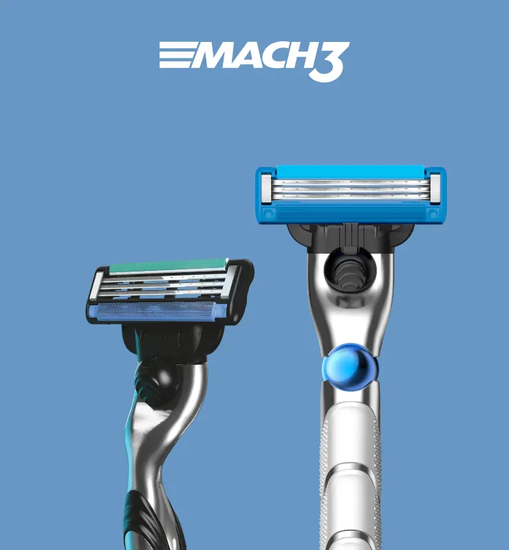 Gillette Mach3 rakhyvlar