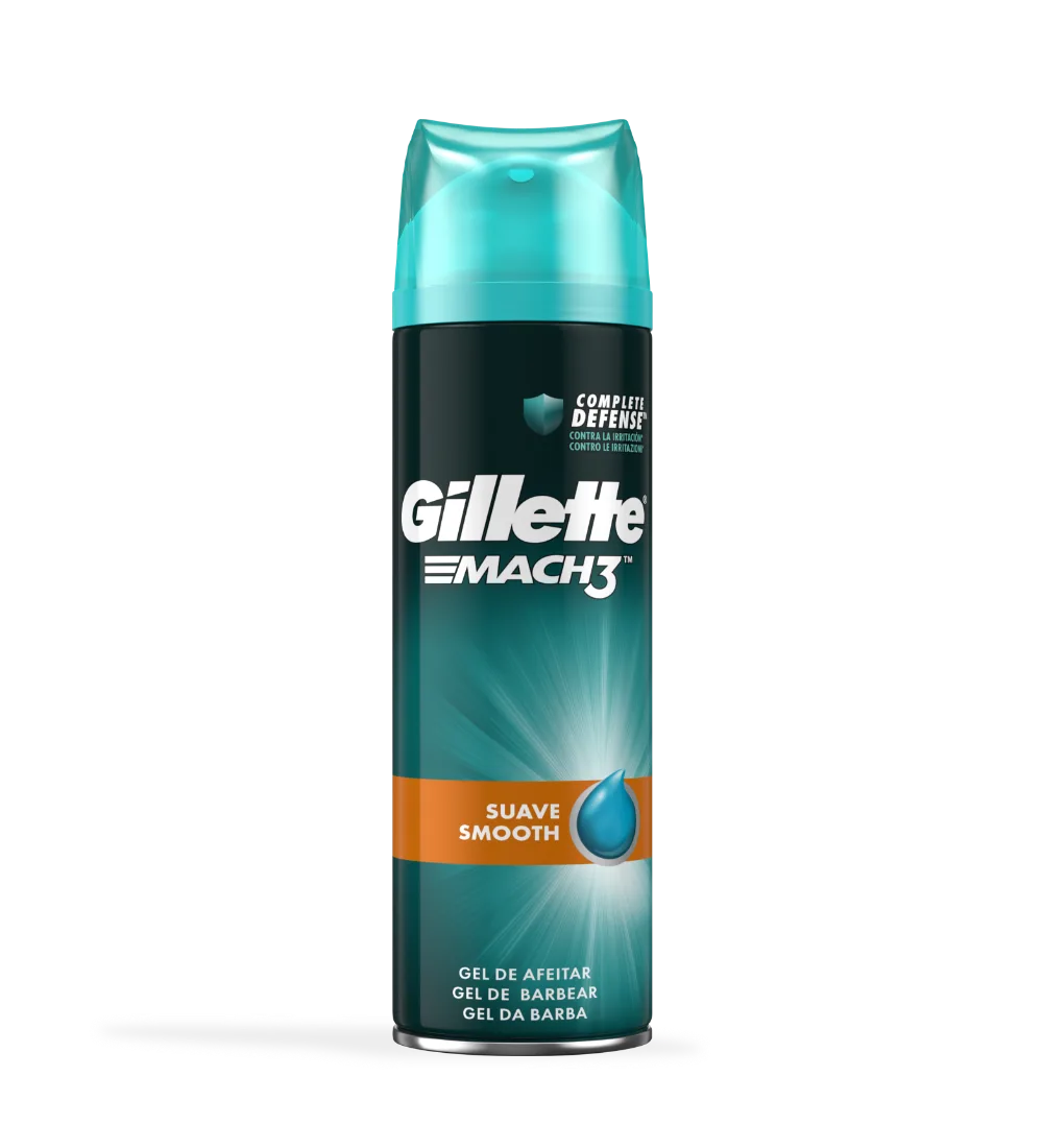 Gel de afeitado suave Gillette Mach3®