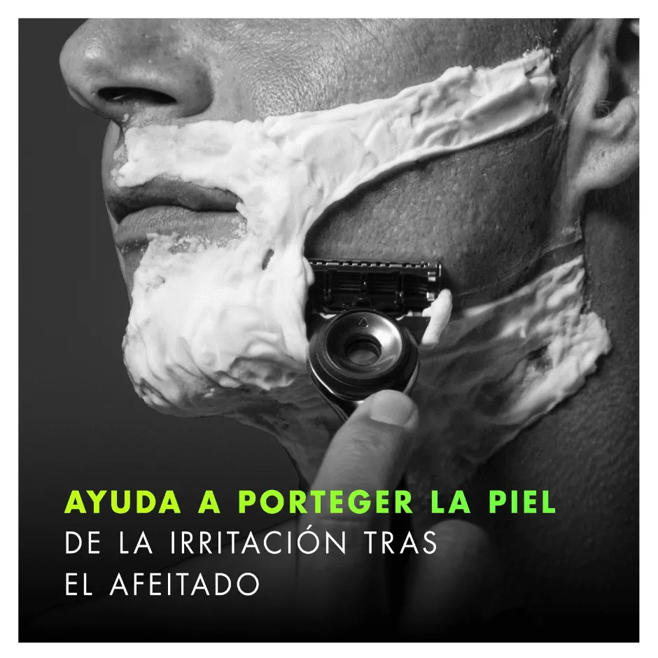 Ayuda A Proteger La Piel De La Irritación Tras El Afeitado